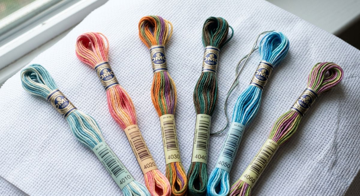 Most Popular DMC Colors in Kits