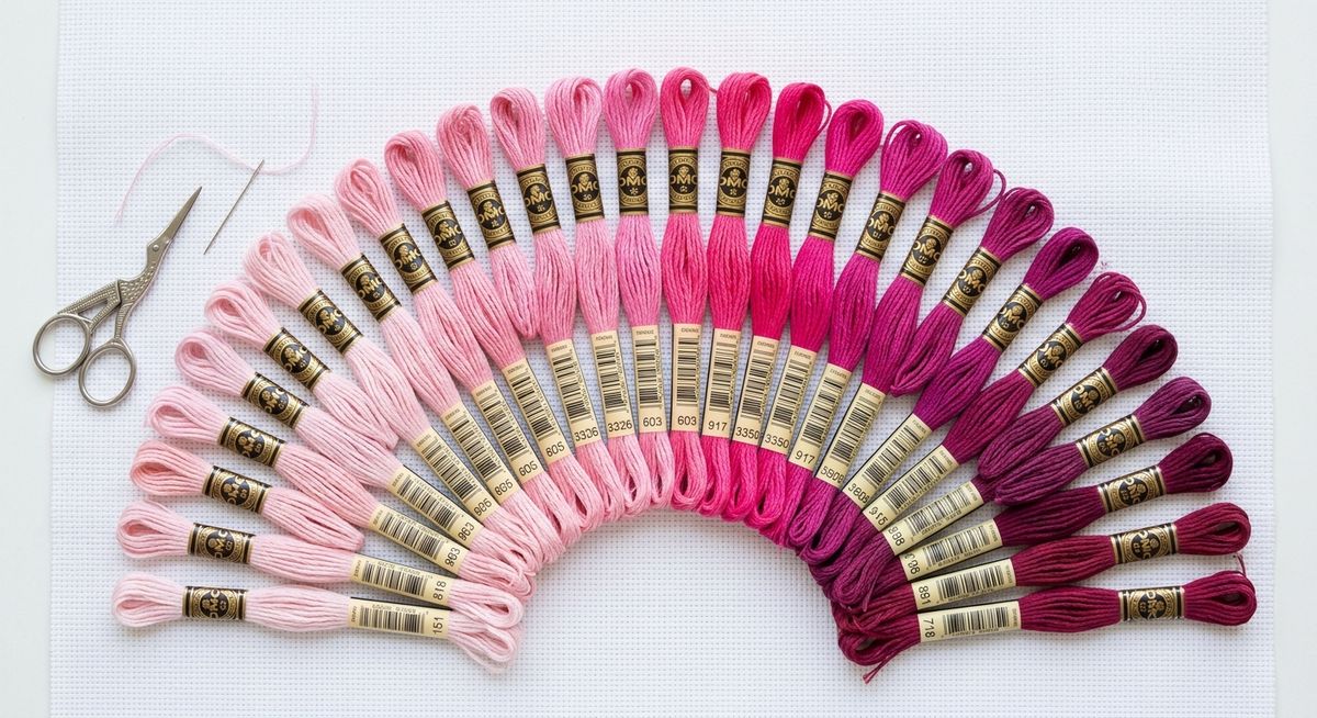 pinks thread colors