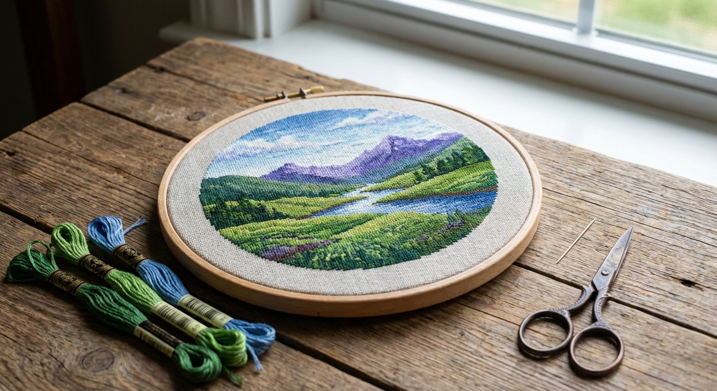 DMC Colors for Landscapes