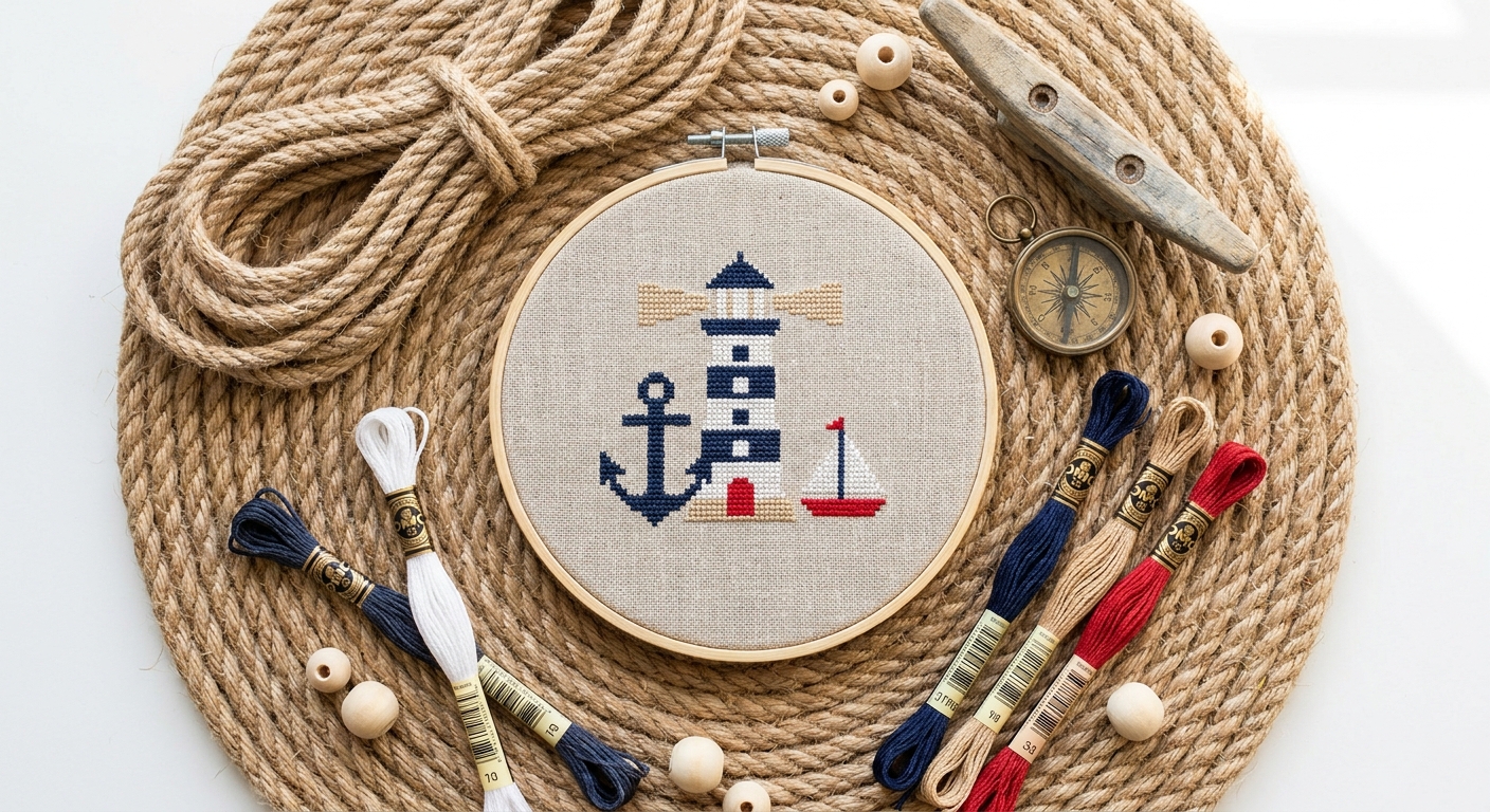 DMC Colors for Nautical Projects