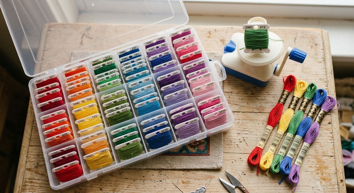 How to Organize DMC Floss