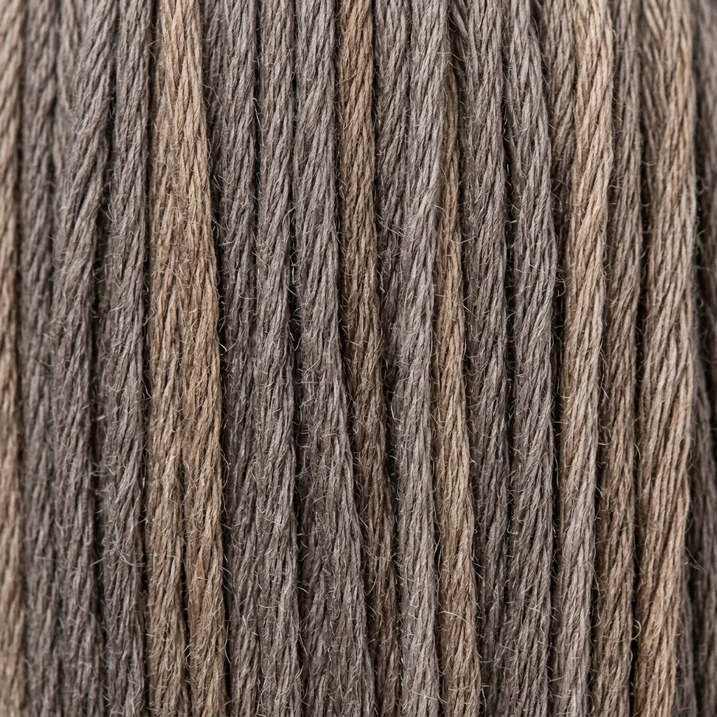 DMC 101 Variegated Gray Brown embroidery floss skein