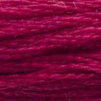 DMC 150 Ultra Very Dark Dusty Rose embroidery floss skein