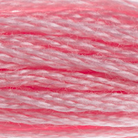 DMC 151 Very Light Dusty Rose embroidery floss skein