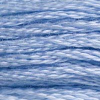 DMC 157 Very Light Cornflower Blue embroidery floss skein