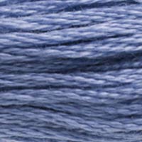 DMC 160 Medium Gray Blue embroidery floss skein