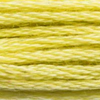 DMC 165 Very Light Moss Green embroidery floss skein