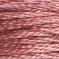 DMC 223 Light Shell Pink embroidery floss skein