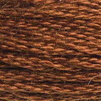 DMC 300 Very Dark Mahogany embroidery floss skein
