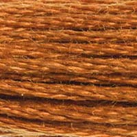 DMC 301 Medium Mahogany embroidery floss skein