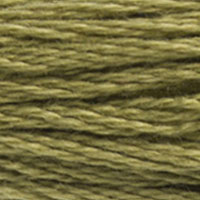 DMC 3012 Medium Khaki Green embroidery floss skein
