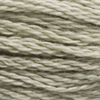 DMC 3023 Light Brown Gray embroidery floss skein