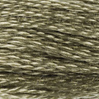 DMC 3032 Medium Mocha Brown embroidery floss skein