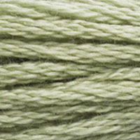 DMC 3053 Green Gray embroidery floss skein