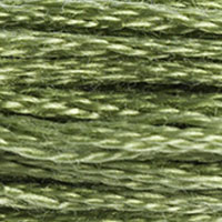 DMC 3364 Pine Green embroidery floss skein