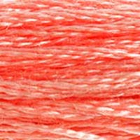 DMC 352 Light Coral embroidery floss skein