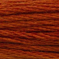 DMC 355 Dark Terra Cotta embroidery floss skein