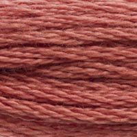DMC 356 Medium Terra Cotta embroidery floss skein