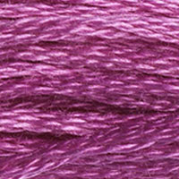 DMC 3607 Light Plum embroidery floss skein