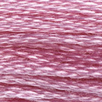DMC 3608 Very Light Plum embroidery floss skein