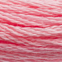 DMC 3708 Light Melon embroidery floss skein