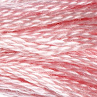 DMC 3716 Very Light Dusty Rose embroidery floss skein