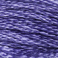 DMC 3746 Dark Blue Violet embroidery floss skein