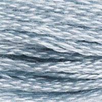 DMC 3752 Very Light Antique Blue embroidery floss skein
