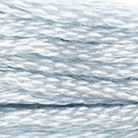 DMC 3753 Ultra Very Light Antique Blue embroidery floss skein