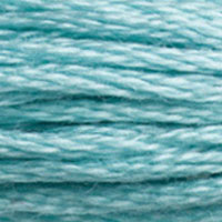DMC 3766 Light Peacock Blue embroidery floss skein