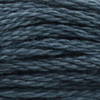 DMC 3768 Dark Gray Green embroidery floss skein