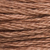 DMC 3772 Very Dark Desert Sand embroidery floss skein