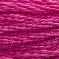 DMC 3805 Cyclamen Pink embroidery floss skein