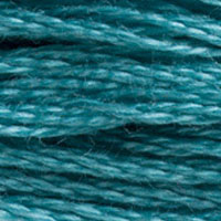 DMC 3810 Dark Turquoise embroidery floss skein