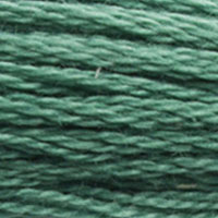 DMC 3815 Dark Celadon Green embroidery floss skein