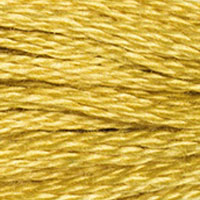 DMC 3820 Dark Straw embroidery floss skein