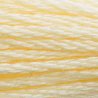 DMC 3823 Ultra Pale Yellow embroidery floss skein