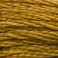 DMC 3829 Very Dark Old Gold embroidery floss skein