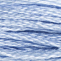 DMC 3840 Light Lavender Blue embroidery floss skein