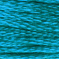 DMC 3844 Dark Bright Turquoise embroidery floss skein