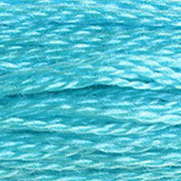 DMC 3846 Light Bright Turquoise embroidery floss skein