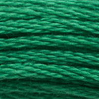 DMC 3850 Dark Bright Green embroidery floss skein