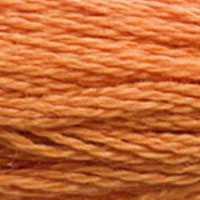 DMC 3853 Dark Autumn Gold embroidery floss skein