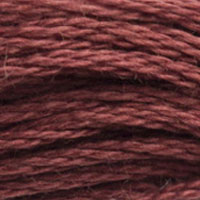DMC 3858 Medium Rosewood embroidery floss skein