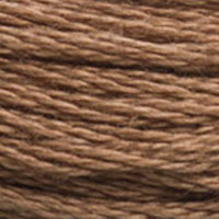 DMC 3862 Dark Mocha Beige embroidery floss skein