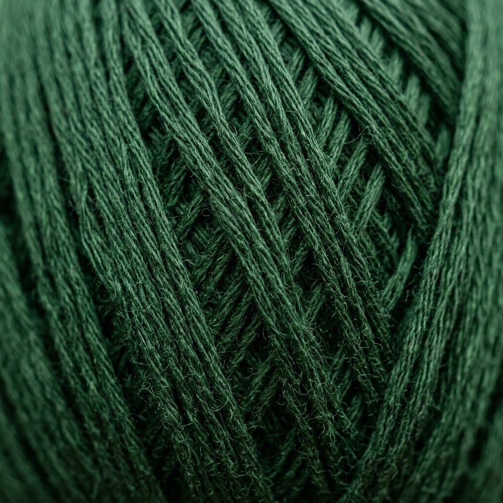 DMC 3970 Dark Forest Green embroidery floss skein