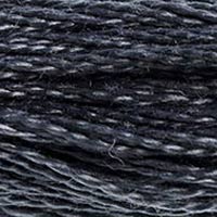 DMC 413 Dark Pewter Gray embroidery floss skein
