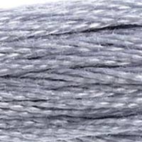 DMC 415 Pearl Gray embroidery floss skein