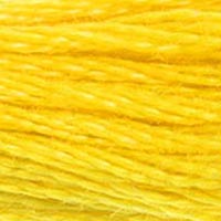 DMC 444 Dark Lemon embroidery floss skein