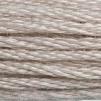 DMC 453 Light Shell Gray embroidery floss skein